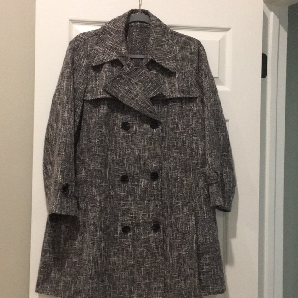 Double Breasted Long Jacket
